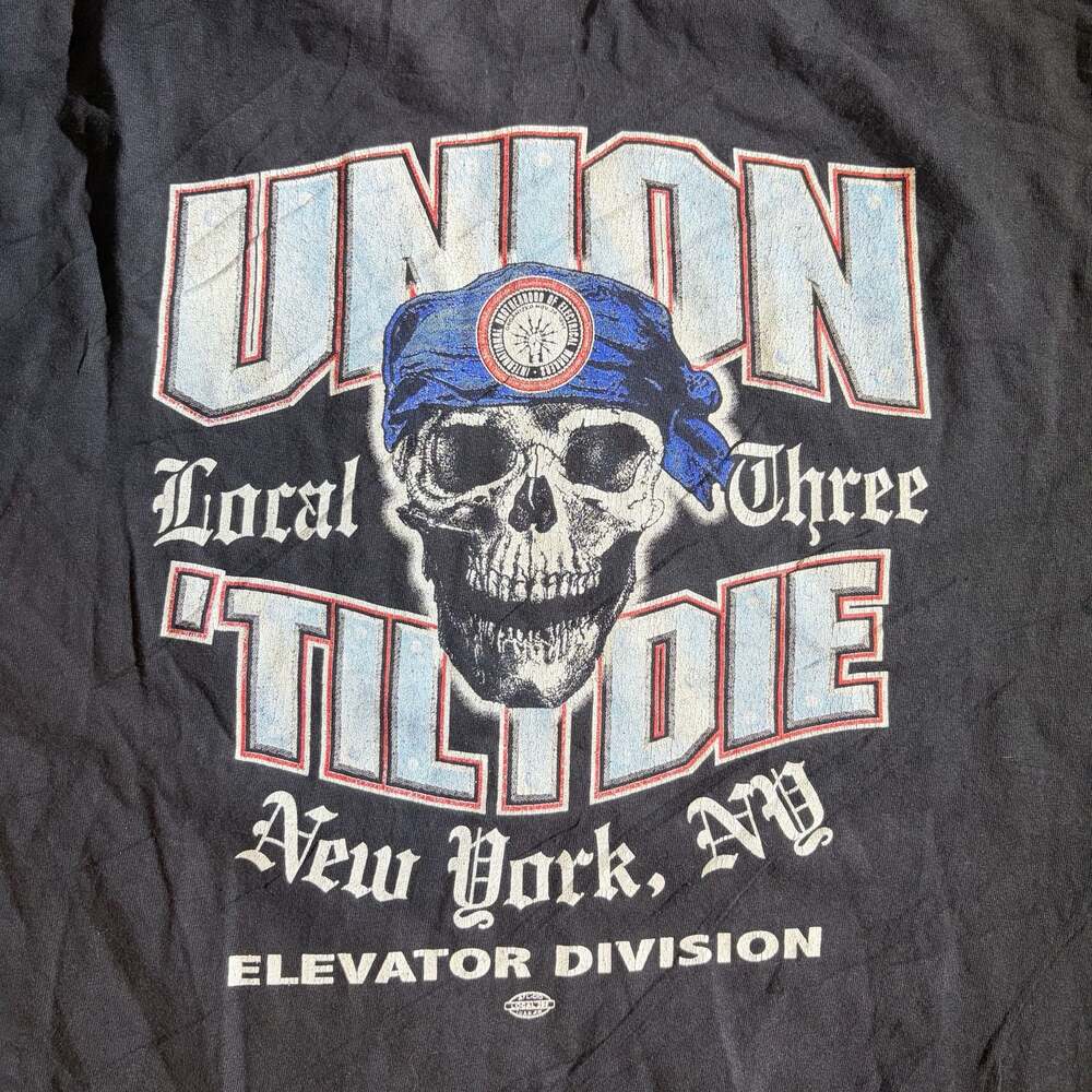 LifeWear. Local 3 Elevator Division Union Till I Die Long Sleeve Graphic T-Shirt